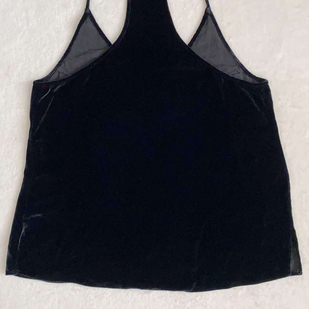 Cami NYC Black Velvet V-Neck Racerback Cami - Picture 12 of 14